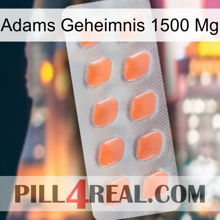 Adams Secret 1500 Mg 26